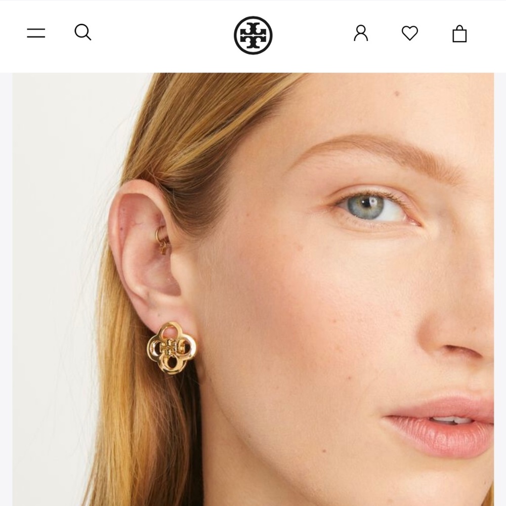 Tory Burch Kira Clover Earrings